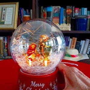 Animated LED Nativity Snowglobe